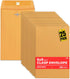 1InTheOffice Mailing Envelopes 6x9, Brown Envelopes, Manila Envelopes, Clasp Envelopes, Gummed Flaps, Brown, 25 Pack...