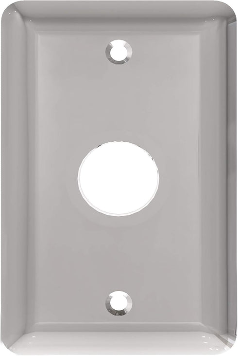 HEATGENE 2401 Wall Plates Mirror Polish - Compatible with HEATGENE Towel Warmers(Model: HG-R64135, HG-R64136, HG-R64137 Series, and HG-R6441 Serie...