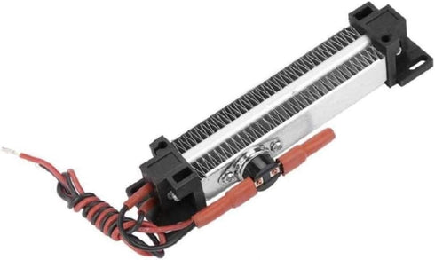 12V 24V 220V 100W 200W 300W Insulated PTC Ceramic Air Heater PTC Heating elements Electric Heater PTC air heater (24V 100W 98 * 32 * 26MM)...
