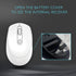 ONE-UP Wireless Mouse, 2.4G Silent Mouse, Computer Mouse with USB Nano Receiver for Laptop, Chromebook, PC, Mac, Windows and School Work (White)...