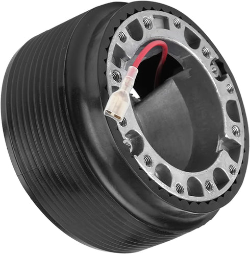 Steering Wheel Adapter, 0.6inch Aluminum 6- Hole Steering Wheel Racing Hub Adapter for Mazda 323 Miata MX3 MX5 MX6...