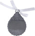 Cathedral Art (Abbey & CA Gift Tear-Shaped Memorial Ornament, One Size, Silver,Christmas...