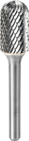 1 Pc Head 1/2" Carbide Burr Set 1/4 Shank Die Grinder Bits Drill Bits Grinding Bits for Metal Rotary Tool Attachment Accessories Rasp Weld Wood St...