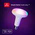 Globe Electric 50594 Works with Alexa Only Wi-Fi Smart Multicolor Changing RGB Tunable White Frosted LED Light Bulb, Voice Activated, 2000K - 5000...
