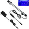 iKefe 11" White & Blue Submersible LED Aquarium Fish Tank Light with Timer/Dimmable Underwater Fish Tank Aquarium LED Lights Fixture for Saltwater...
