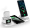 Seamless 4-in-1 Wireless Charging Station: Fast Charging for iPhone 15 to 12 Pro Max, Apple Watch, AirPods & Android Phones | Effortless Charging ...