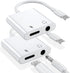 esbeecables Lightning to 3.5mm Headphone Audio & Charger Adapter...