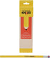 School Smart Primary Grade Pencils with Erasers - 11/32 in Thick - Pack of 12 - Yellow...