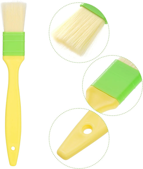 Pastry Brushes Basting Oil Brush for Spreading butter, oil, or egg wash,Cooking Baking BBQ Oil Brush (2, 1in, 2in)...