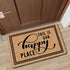 Funny Mats Entry This Is Our Happy Place Indoor Floor Welcome Mat for Entrance Way Rubber Back for Front Door Indoor Outdoor Cute Rugs 23.6"(L) x ...