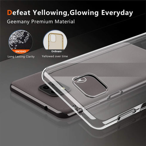 SNOSHO for Moto G Power 2021 Case,Slim Thin Flexible TPU Soft Silicone Gel Skin Shockproof Anti-Scratch Protective Cases Cover for Motorola G Powe...