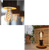 ST64 Vintage LED Edison Bulbs 60 Watt Equivalent, Dimmable 3000K Warm White Smoky Grey Glass E26 Base 6W LED Filament Flexible Spiral Light Bulbs,...