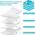 4 Pack Disposable Dust Bags for DEEBOT X1 Omni Turbo Auto-Empy Station Robot Vacuum Cleaner Spare Parts...
