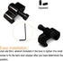 2PCS Adjustable Barn Door Stopper fit for 1.57inch/40mm Flat Track, Sliding Barn Door Hardware Accessories Replacement...