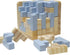 3D Wooden Brain Teaser Puzzle Cube Wooden Puzzles T-Shaped Jigsaw Logic Puzzle Game Puzzles Educational Toy for Kids and Adults (Light Grey)...