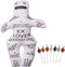 GRACEART 9 inch Voodoo Doll Revenge Spell with 7 pcs Skull Pins Style-C (EX LOVER)...
