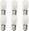 Upgraded 10692 Microwave Bulb 110-130V Wide Voltage T7 E17 25W Compatible with GE Appliance Bulb Excellent Quality-1 Year QA (6pack)...