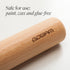 GOBAM Wood Rolling Pin, Medium - Dough Roller for Pasta, Cookies, Pie, Pizza, Chapati, Fondant, Rolling Pins for Baking, Bread Making Tools and Su...
