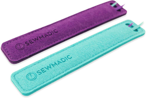 That Purple Thang (4 Pieces- 2xPurple, 2xGreen) Plus 2 Felt Storage Pouches - A Sewers Magic Wand for Sewing...