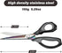 QMVESS Premium Fabric Scissors 9.5 Inch Heavy Duty Scissors All Purpose Titanium Coating Forged Stainless Steel Sewing Scissors, Ergonomic Comfort...
