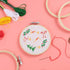 Pllieay 12 Pieces 4 Inch Embroidery Hoops Bamboo Circle Cross Stitch Hoop Ring for Embroidery, Art Craft Handy Sewing and Home Decoration...
