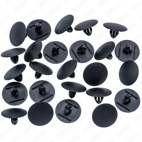 Rexka 25pcs Hood Insulation Retainer Clip Compatible with Toyota Lexus 90467-09050 90467-A0003...