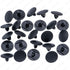 Rexka 25pcs Hood Insulation Retainer Clip Compatible with Toyota Lexus 90467-09050 90467-A0003...