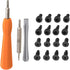 Doorbell Screwdriver kit Replacement,16pcs Doorbell Screw +Double-ended Screwdriver Bit For Video Doorbell,Fit for All Doorbells include Video Doo...
