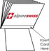 Alpine Swiss SET OF 2 Clear Plastic Wallet Inserts 12 Pages Picture Card Holder...