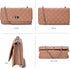 GM LIKKIE Clutch Purse for Women, Evening Envelope Quilted Wallet Bag, Crossbody Foldover Pearl Wedding Shoulder Handbag...
