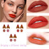Mini Star Lipstick Set, 6Pcs Cute Long Lasting Matte Lipstick Set, Portable Caramel Color Velvet Lipsticks with Coffee Cup, Suitable for Various M...