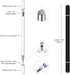 Stylus Pens for Touchscreen,2 Pack High Sensitivity & Precision Magnetic Disc Stylus Pen for iPad/Apple/iPhone/Pro/Android All Capacitive Touch Sc...