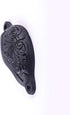 Renovators Supply Manufacturing Cabinet Handles 4.5 in. Black Wrought Iron Cabinet Knobs, Drawer Pulls with Mounting Hardware Pack of 6...