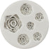 Rose Silicone Candy Mold Mini Flower Fondant Chocolate Molds for Cake Decorating Cupcake Topper Candy Chocolate Polymer Clay Gum Paste...