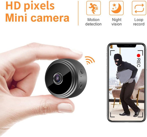 A9 Mini Camera WiFi 1080P HD IP Camera Home Security Magnetic Wireless Mini Camcorder Micro Video Surveillance Camera with IR Night Vision...