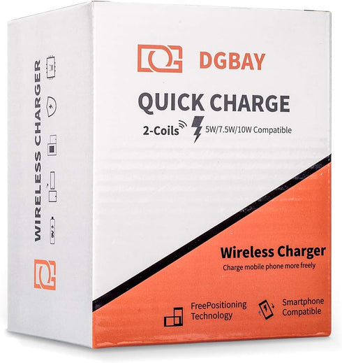 Wireless Charger Stand Qi-Certified 10W/7.5W Charging for Apple iPhone 14 13 12 11 Pro Max/XS MAX/XR/X/8 Plus, Samsung Galaxy S22 S21 S20 S10 S9,N...