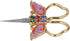 Home Scissors, Incisive Blade Butterfly Appearance Sewing Scissors for DIY Art Work, 3.3 inch Shears Cross Stitch Knitting Scissor...