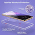 KIOMY Clear Case for Samsung Galaxy S21 5G Airbag Corners Shockproof Bumper Protective Phone Cover, Hybrid Design Hard PC Back with Flexible TPU F...