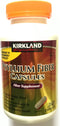 Fiber Capsules Kirkland Therapy for Regularity/Fiber Supplement, 360 capsules - Compare to the Active Ingredient in Metamucil Capsules...