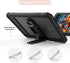 ShellBox Case for iPad Mini 5/4 7.9 Inches,Full-Body Protective Bumper Case,with Pencil Holder,Rugged Folding Kickstand,Lanyard,IP68 Waterproof Du...