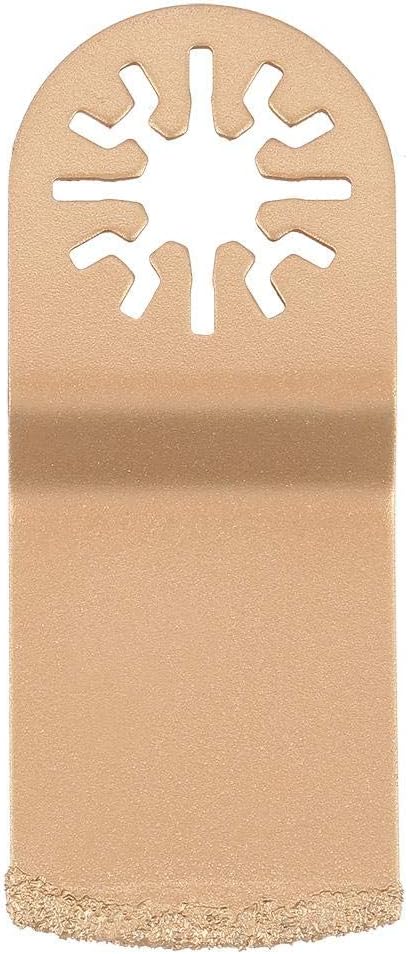 Sorand Cemented Carbide Material 3.46 x 1.3 Gold Cutting Marble Oscillating Blade, Multi-Tool Power Bit, for Professional Home Improvement Project...