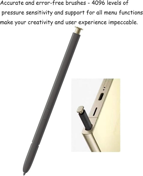 2 Pack Galaxy S24 Ultra S Pen Replacement for Samsung Galaxy S24 Ultra Stylus Pen withoutBluetooth,Galaxy S24 Ultra Replacement Pen for Samsung Ga...