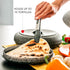 Dexas Microwavable Tortilla Warmer, 8.5"x 8.5"x 2.5" Granite Pattern.Ideal for tortillas, breads, pancakes, pita bread, corn breads...