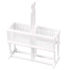 uxcell Microscope Slides Rack 24 Positions Polypropylene Staining Rack White for Research Experiments...