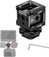 Suptig 3 Port Cold Shoe Mount with 1/4"-20 Thread for Camera Cage Flash LED Monitor Microphone etc....