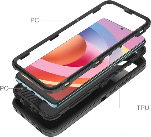 Galaxy A52 5G Case for Samsung Galaxy A52 5G Case Military Drop Shockproof Armor Heavy Duty Rugged 3 in 1 Protection Cover for Galaxy A52 5G Phone...