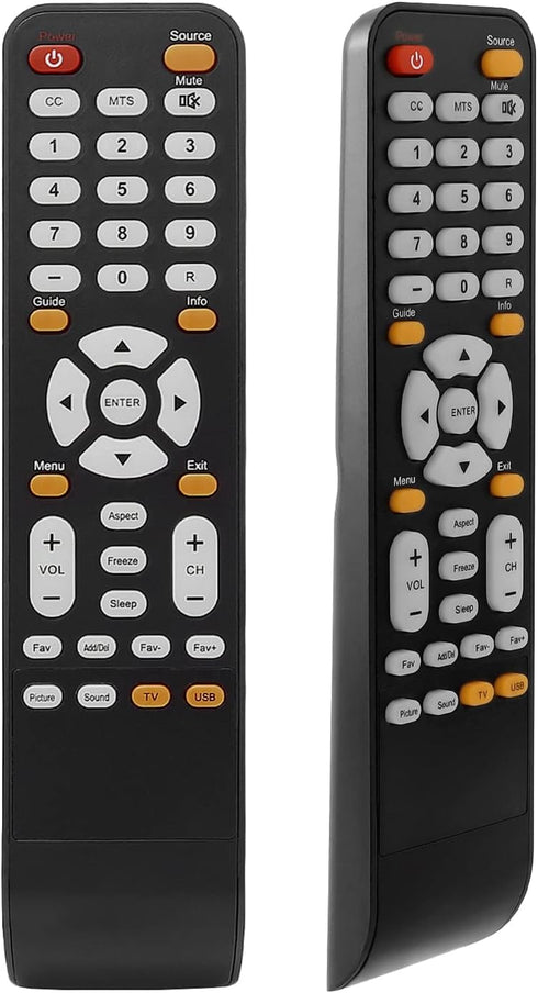 New KR008Y008 Remote Control for Sceptre X322BV-HD X325BV-FHDU X325BV-FHD E328BV-HDH X425BV-FHD3 E165BD-HD E195BV-SHD E195BD-SHD LCD LED HD TV Con...