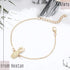 REETAN Boho Beach Anklets Gold Pineapple Fashion Ankle Bracelet Adjustable Foot Jewelry for Women...