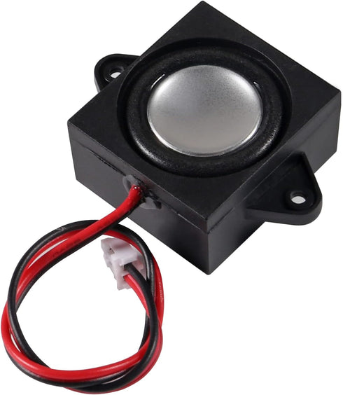 6pcs Speaker 3 Watt 8 Ohm Single Cavity Mini Speaker Full-Range Cavity Advertising Machine Speaker Connector Separating Interface 3.3V 5V with JST...