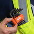 Klein Tools LS10M 10-Key Metric Hex Key Caddy Set, Long Reach Keys, Sizes 1.5 to 10mm, Heat-Treated, Black Phosphate...